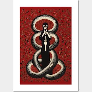 Shamanic Snake Posters and Art